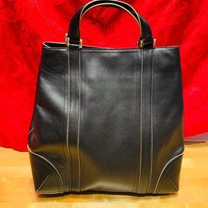 ELLEN TRACY Leather Classic Tote Bag...NWOT